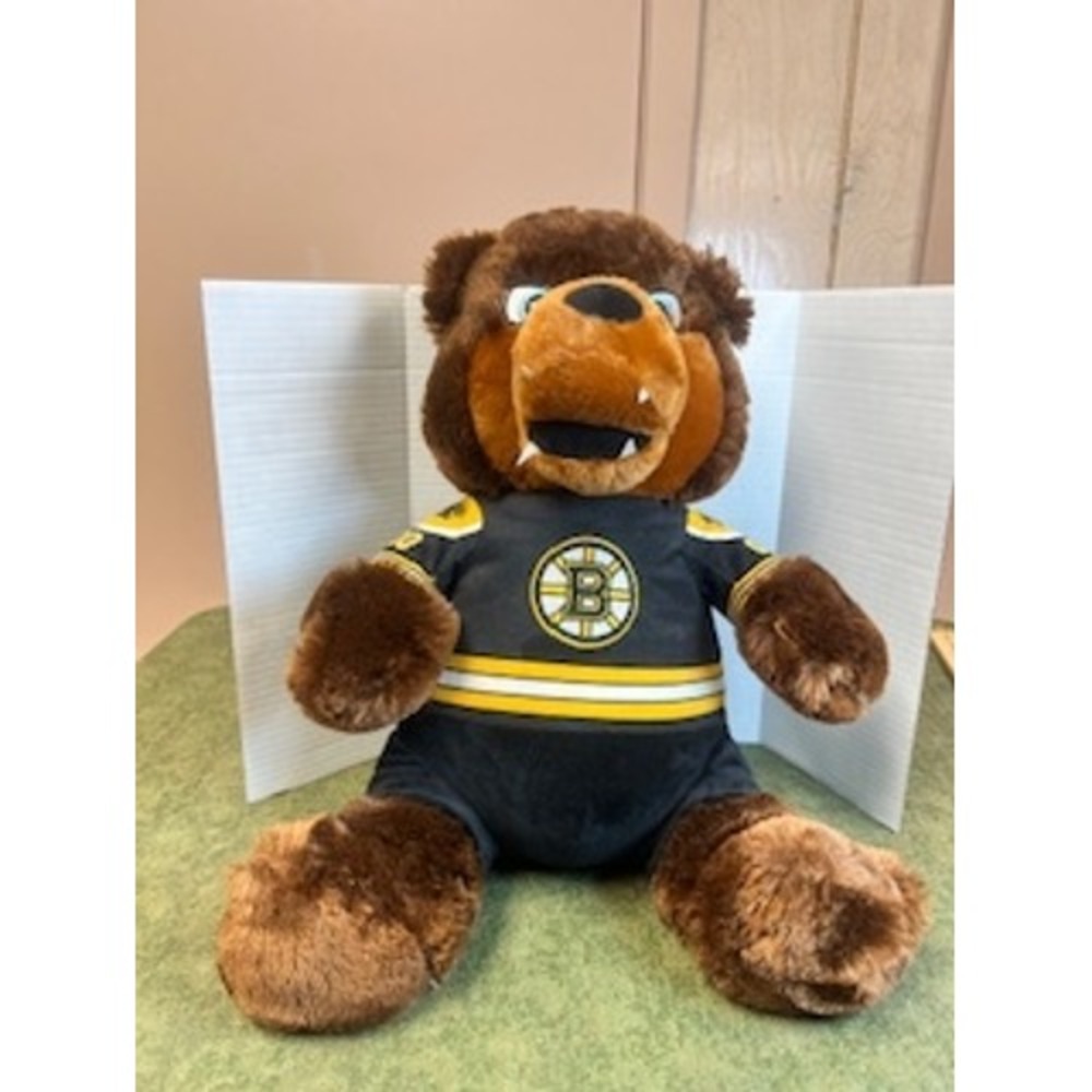 Boston Bruins‎ Blades the Bear Mascot Plush NHL Stuffed Animal Brown 14 inch